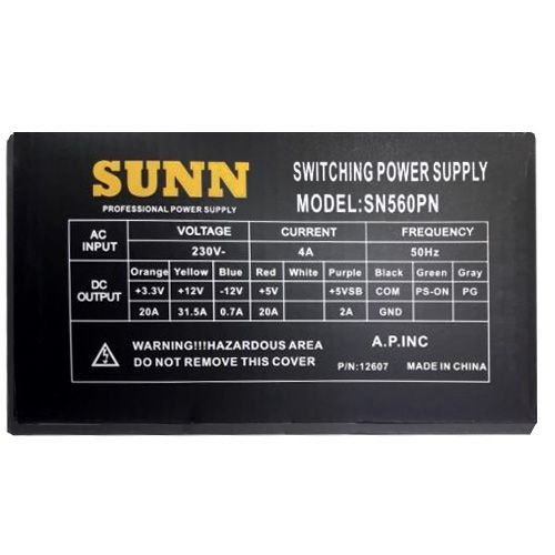 ��� �� ����� ���� SUNN - SN560PN - 500W