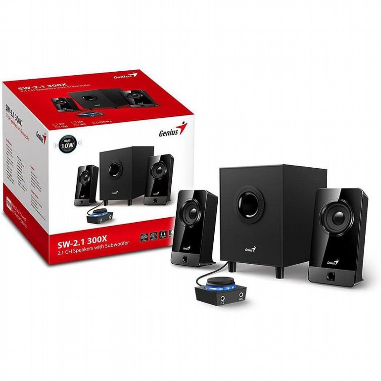 ������� �����  Genius SW-2.1 300X 10W Speakers