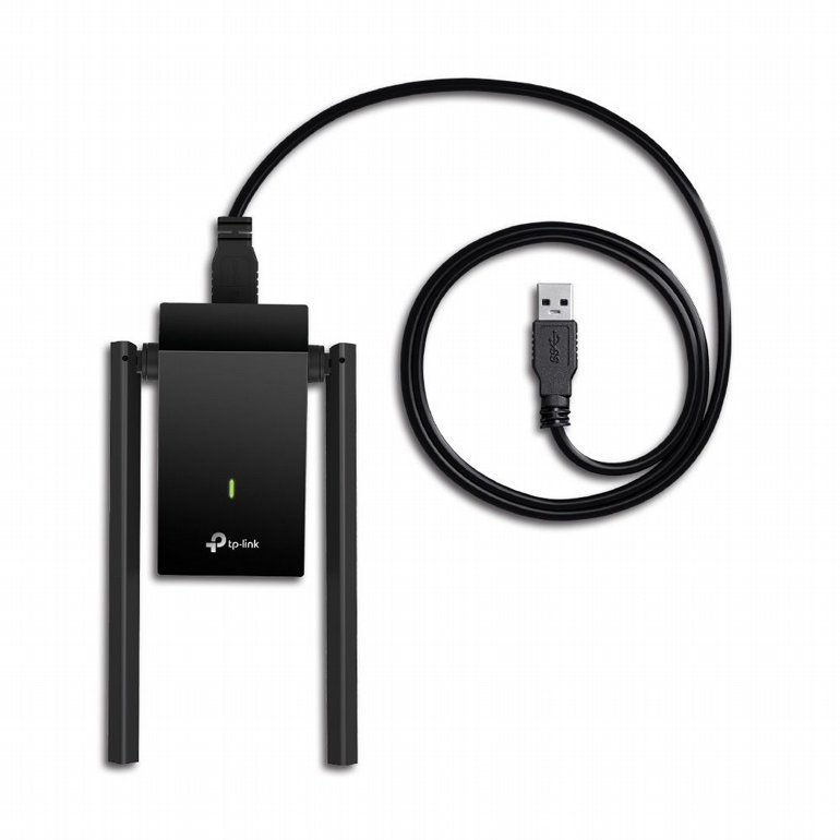 ����� ��� ������� TP-Link - High Gain Wireless Dual Band USB Adapter - T4U Plus - AC1300
