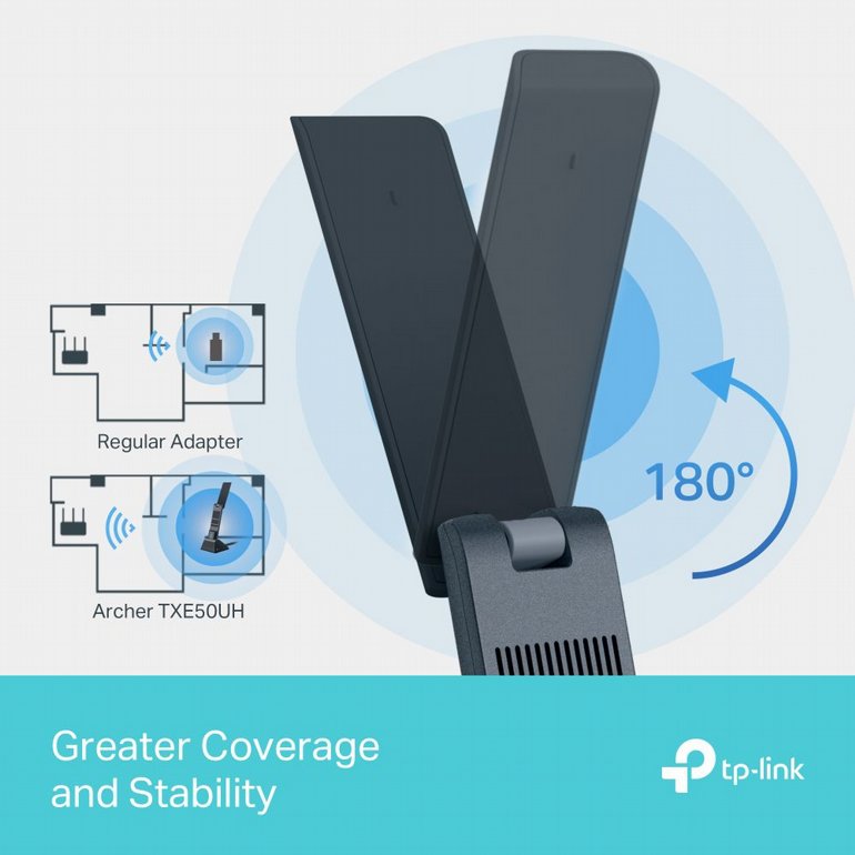 ����� ��� ������� TP-Link Archer TXE50UH Wireless USB Adapter