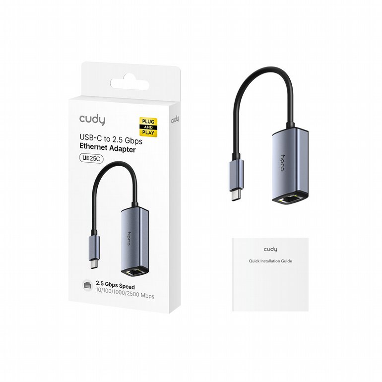 ����� ��� Cudy UE25C � High-Speed 2.5G Networking for USB-C Devices