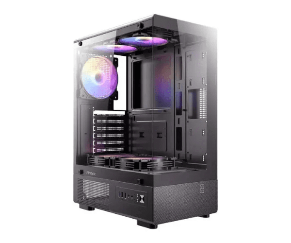 ���� ���� Antec - VCX300M ARGB black - Tempered Glass Side Panel