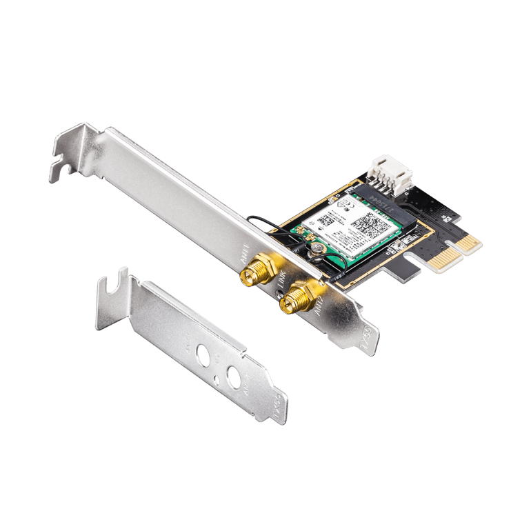 ����� ��� ������� Cudy WE3000 AX3000 PCI-E Adapter: Wi-Fi 6 and Bluetooth 5.2