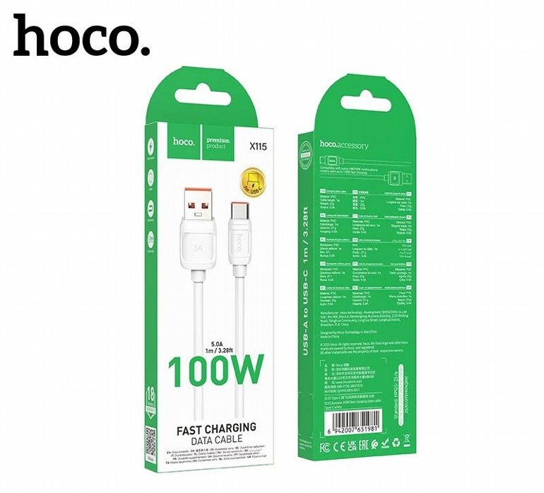 ��� ����� ����� ������ ������  HOCO X115 100W (����� USB �-Type-C)
