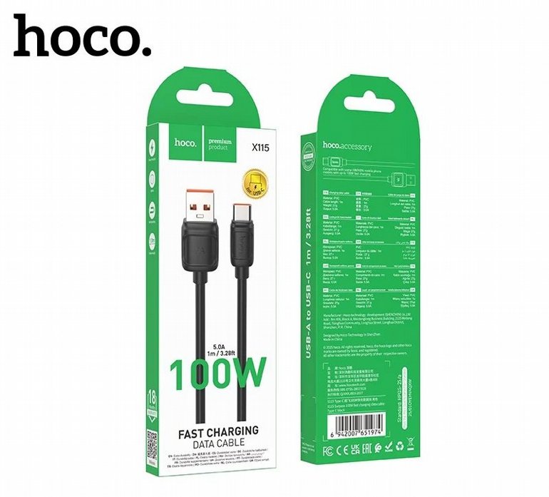 ��� ����� ����� ������ ������  HOCO X115 100W (����� USB �-Type-C)