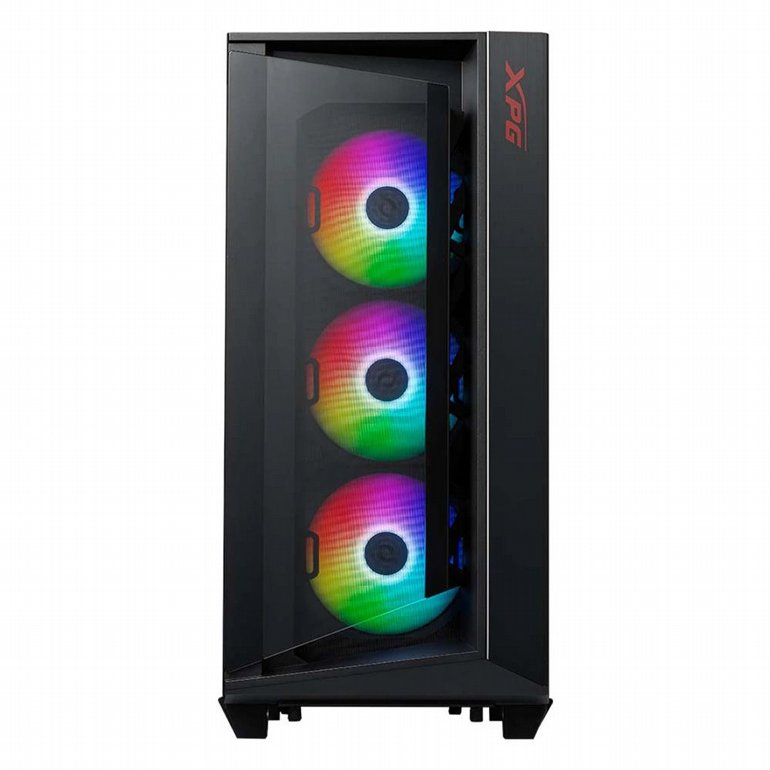 ���� ���� XPG - Cruiser�Super Mid-Tower Chassis  - Transparent Glass Side Panel - Black