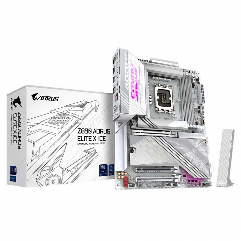 ��� �� Gigabyte Z890 AORUS ELITE X ICE 