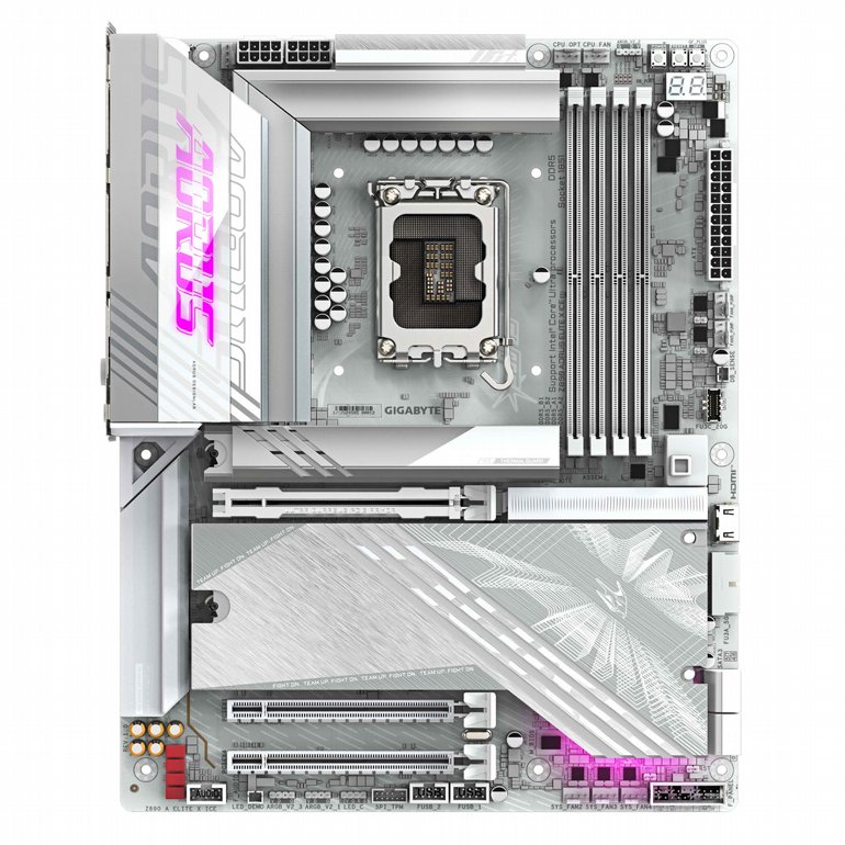 ��� �� Gigabyte Z890 AORUS ELITE X ICE 