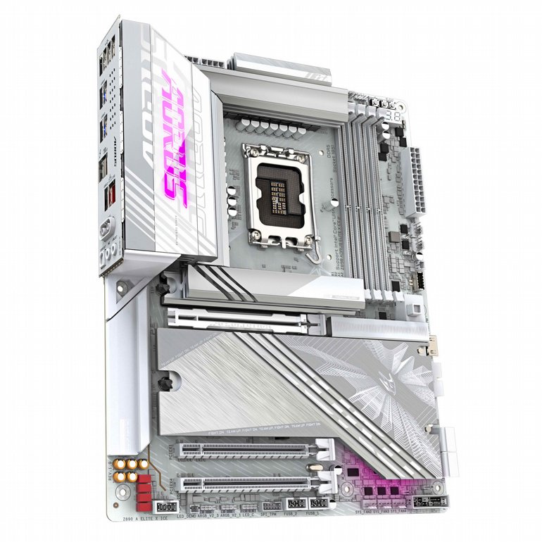 ��� �� Gigabyte Z890 AORUS ELITE X ICE 