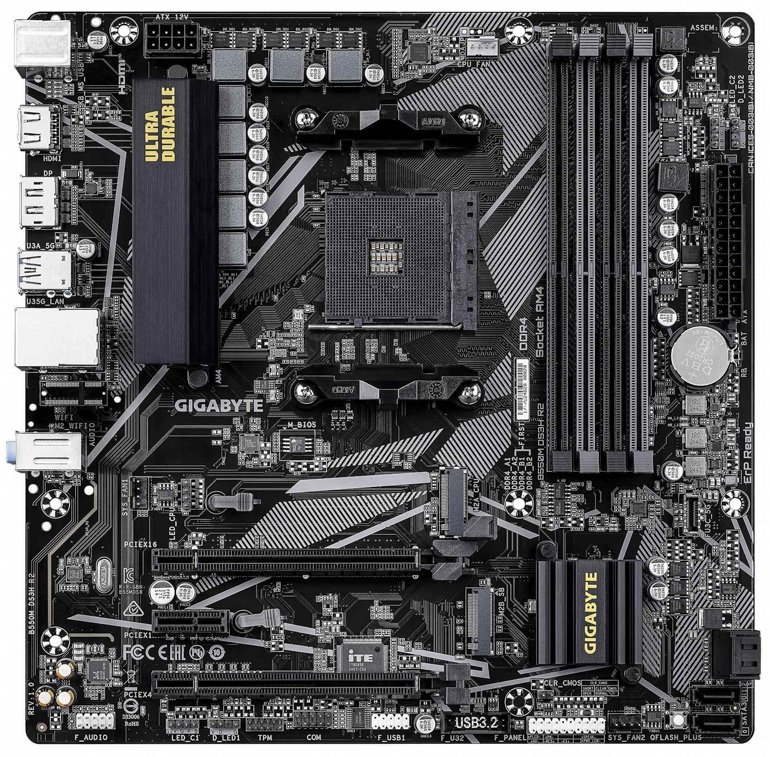 ��� �� GIGABYTE B550M DS3H R2