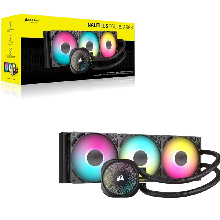 ����� ����� Corsair NAUTILUS 360 RS ARGB ���� 360mm cw-90600093-ww