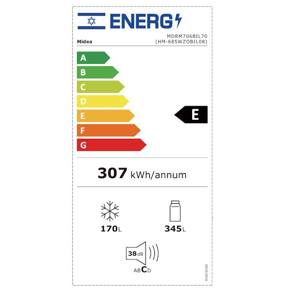 ���� 4 ����� - 515 ���� Midea  �����              Insta Fit MDRM706BIL70 - ������� ������