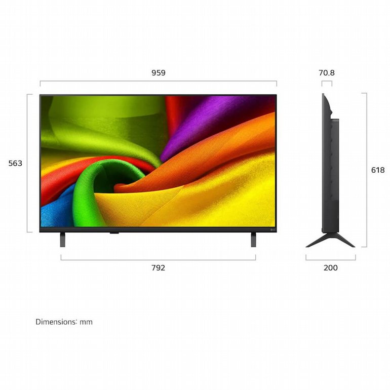 �������� ���� 43" LG NANO UHD AI  �� ��              43NU840B6LA