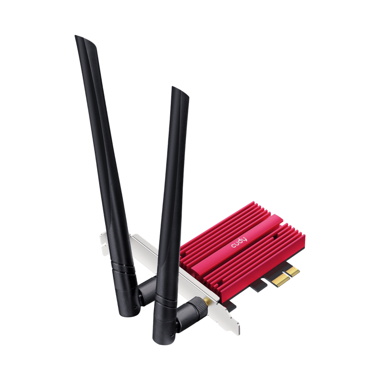 ����� ��� ������� Cudy WE9300 BE9300 PCI-E Adapter: Tri-Band Wi-Fi 7 & Bluetooth 5.4